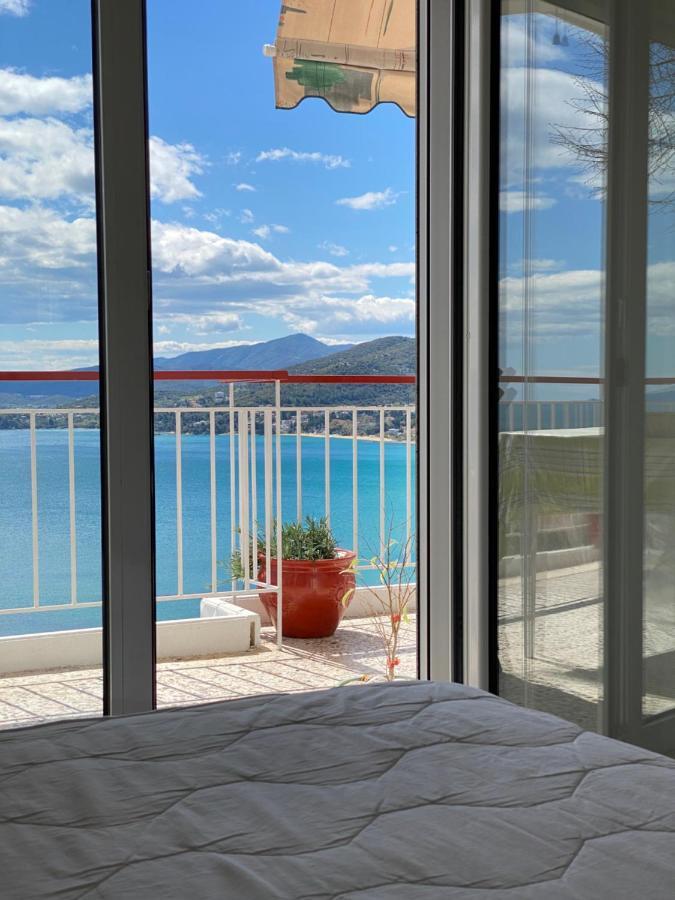 Mimoza'S Sea View Apartment PalaiónTsiflíkion Esterno foto